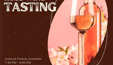 rose wine tasting