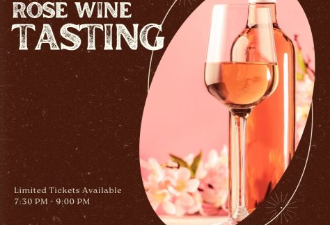 rose wine tasting