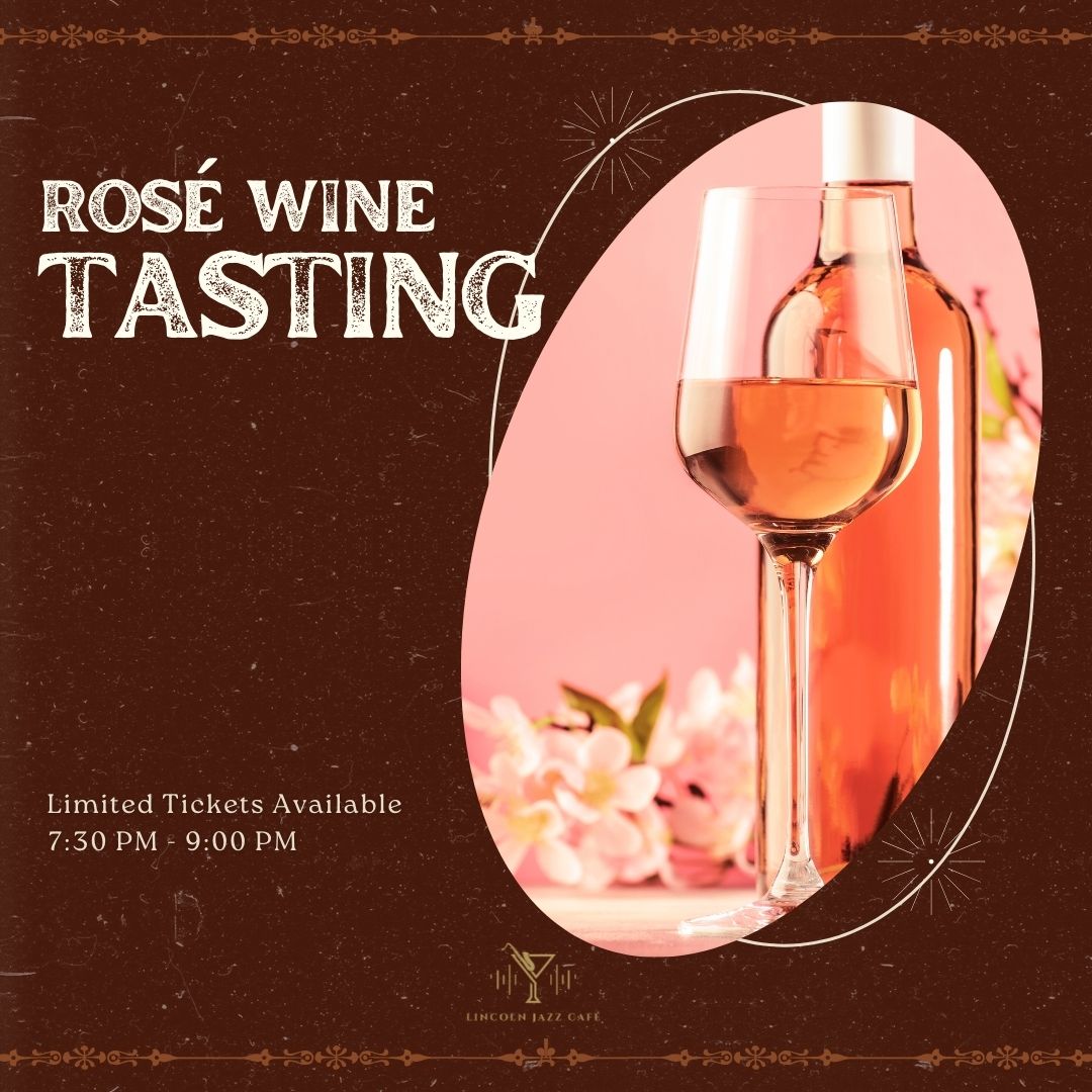 rose wine tasting