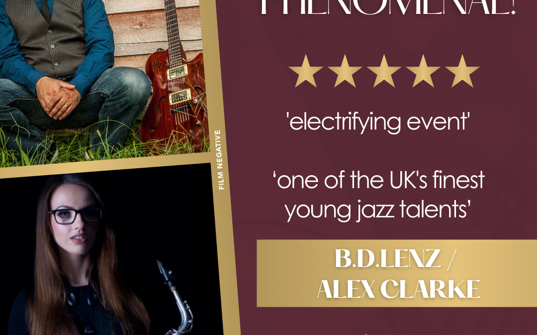 B.D. Lenz / Alex Clarke Jazz Duo – Sun 20th Apr – EASTER SPECIAL