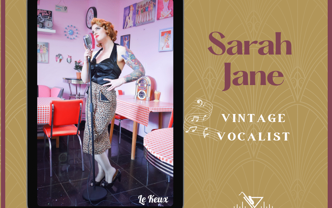 FREE Jazz Friday: Sarah Jane – Vintage Vocalist – Fri 17th Oct