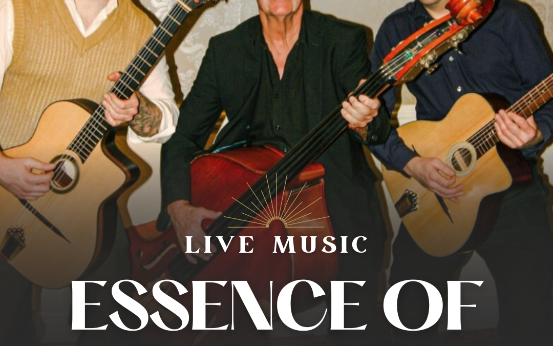 Lewis Kilvington Trio “Essence Of Django” – Sun 30th Aug