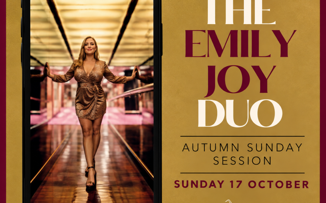 The Emily Joy Jazz Duo – Autumn Sunday Session – Sun, 17th Oct