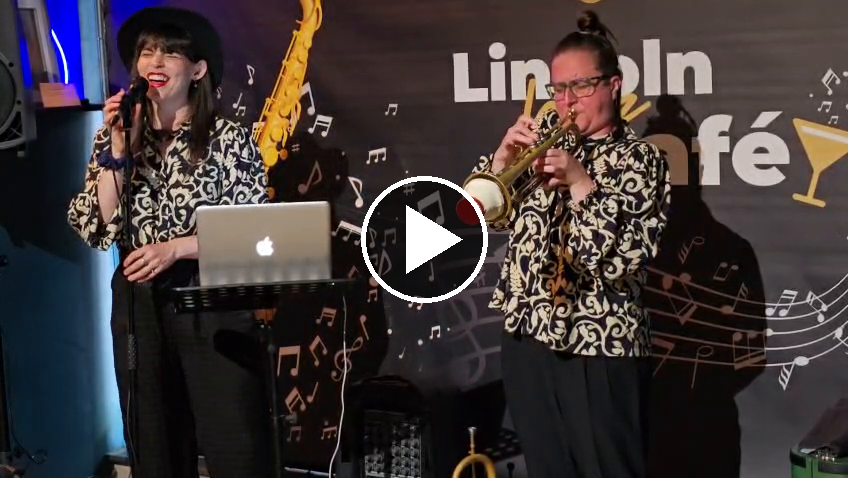 Lara De Belder performing live at Lincoln Jazz Café – New Year's Eve 2026 event video preview
